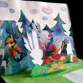 Pop-up иллюстрация