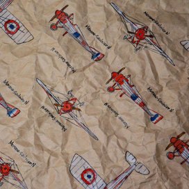 Упаковочная бумага для подарка