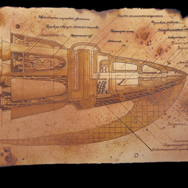 Чертёж корабля (2-ая экспедиция)