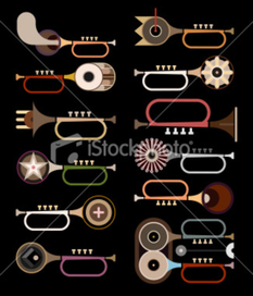 Abstract Music Pattern