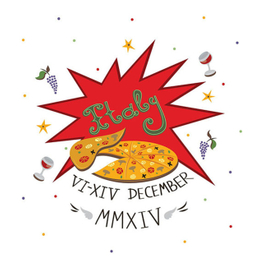 Трэвелбук по Италии (Рим и Флоренция). Обложка