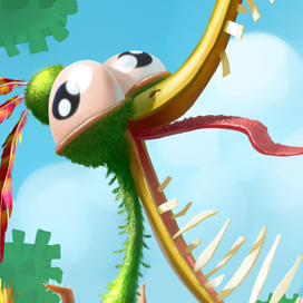 Птица со здоровыми зубами