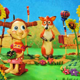 Герои армянских сказок, сделанные из пластилина