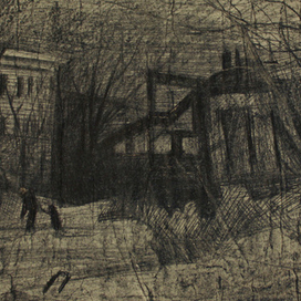 зимний вечер...по дороге домой