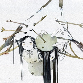 Снежноягодник или щелк,щелк.