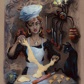 Новое хобби ведьмы