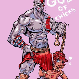 Кратос и тян