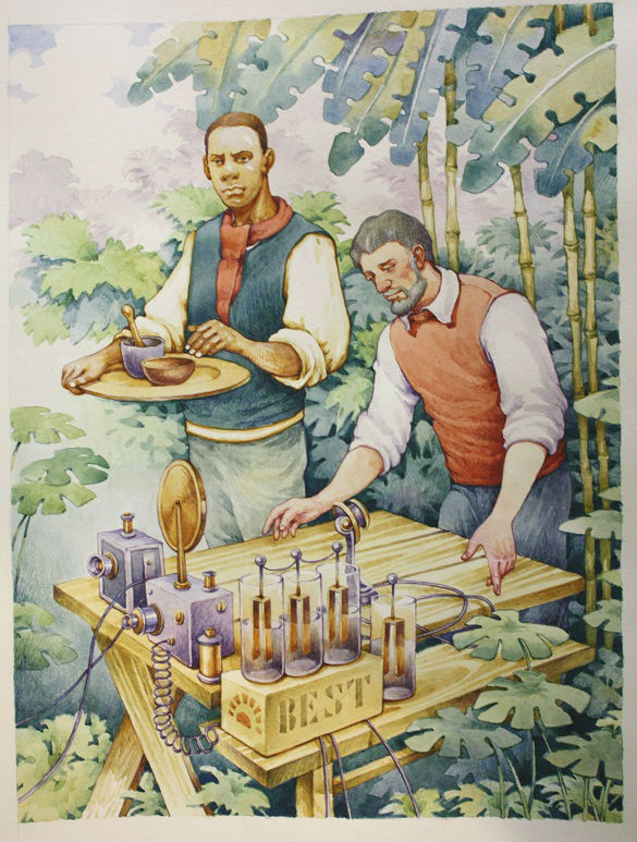  Жюль Верн "Таинственный остров."