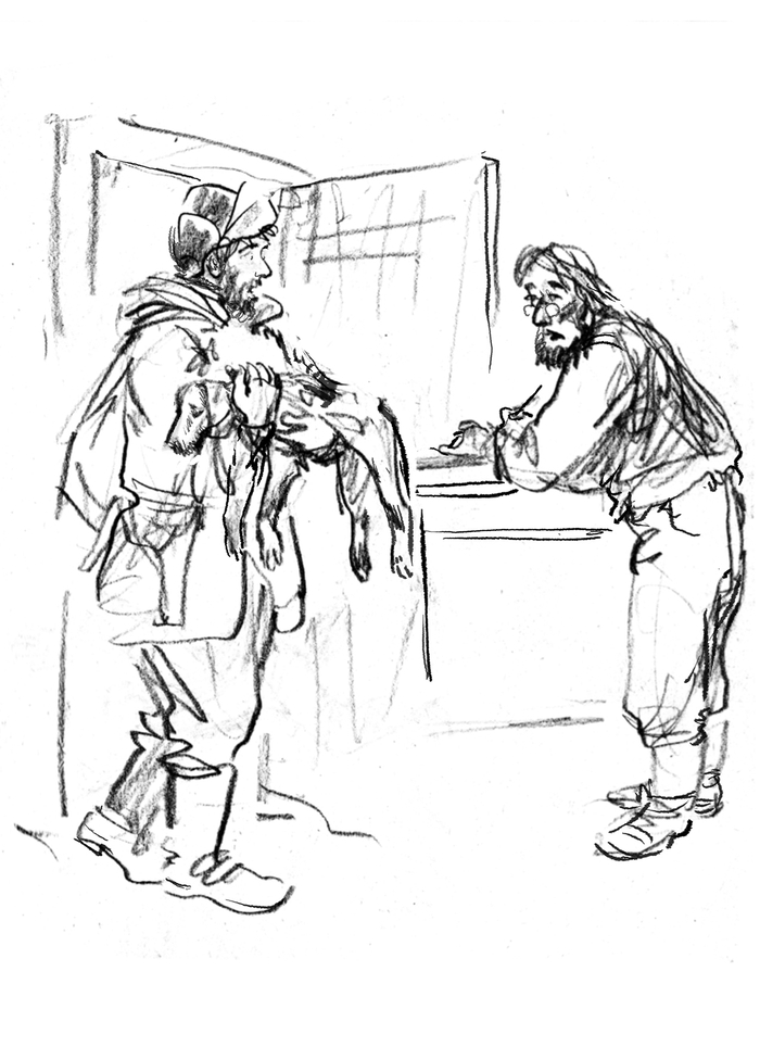 Наброски к Д. Кервуд