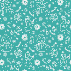 Новогодний паттерн