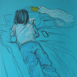 рисую рисущих детей