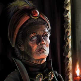 Иллюстрации карт персонажей (Люди) для настольной игры