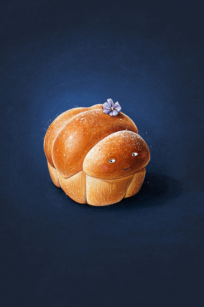 Буйная булочка