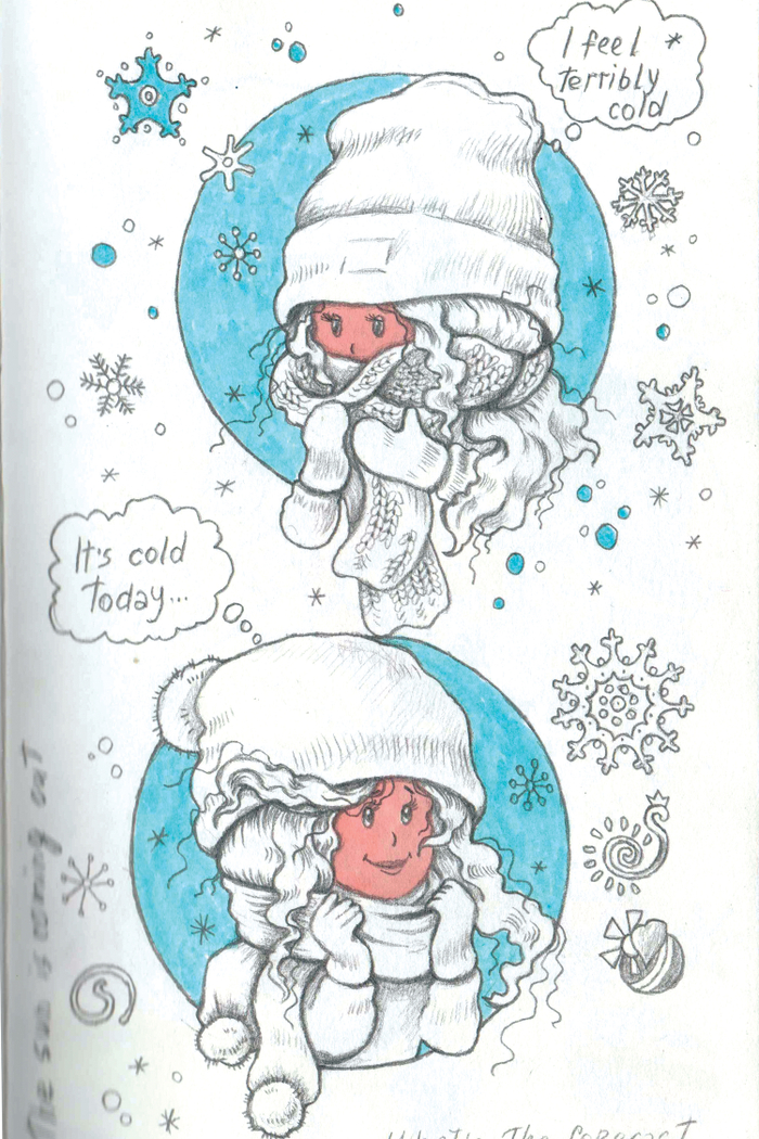 зимние аватарки для девчонок