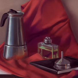 Натюрморт с кофеваркой