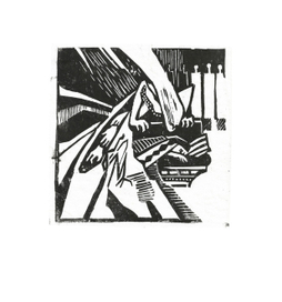 М.Ю.Лермонтов "Демон", гравюра на фанере