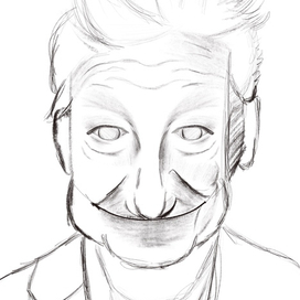 Скетч иллюстрация 