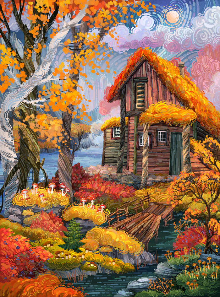 Охотничья избушка