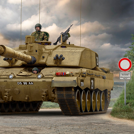 Challenger 2 ( box art for RYE FIELD MODEL )