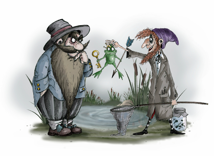 Она говорит что не отдаст золотой ключик, пока на ней не женятся