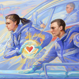 Бригада скорой помощи.