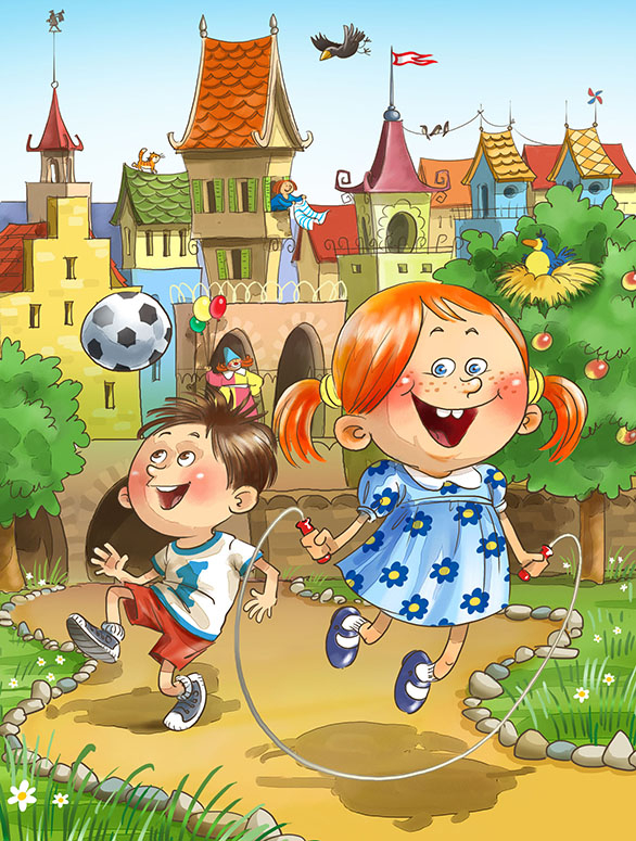 Игра "Волшебный город