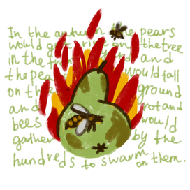 иллюстрация к "Лужайкиной мести" Р. Бротигана