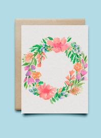 Акварельные цветы 