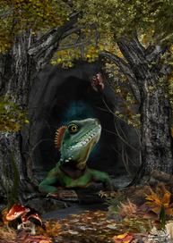 Бабочка и василиск