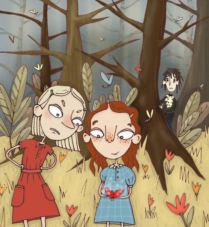 Иллюстрация к книге Джоан Роулинг "Гарри Поттер и Дары Смерти"