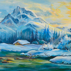 Зимний пейзаж