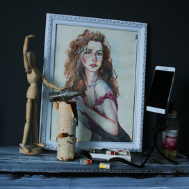 Портрет неизвестной девушки