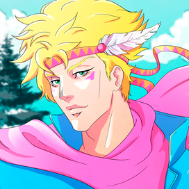 фанарт по невероятным приключениям Джо-Джо