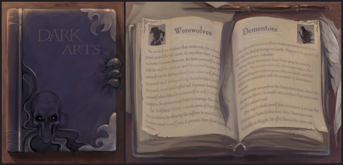 Книга по защите от темных искусств 