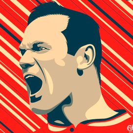 Футбольный постер