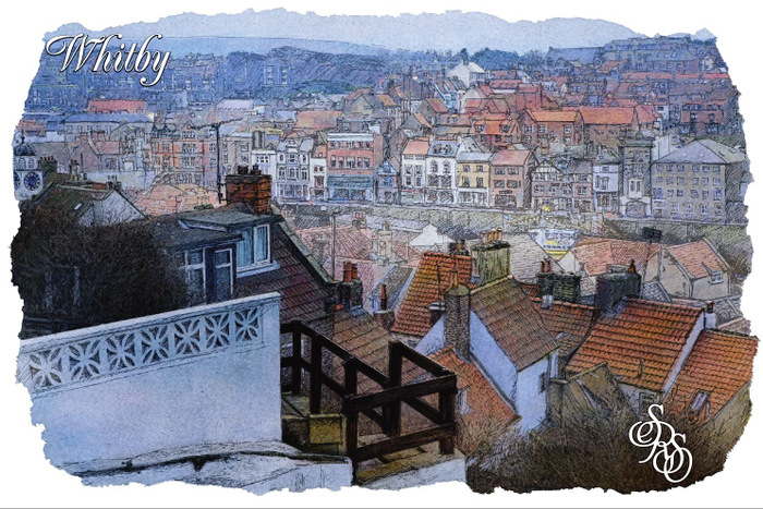 Lots of stone steps for scenic views. Fourth view