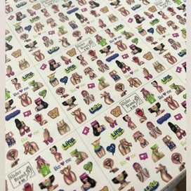 Стикеры, слайдеры