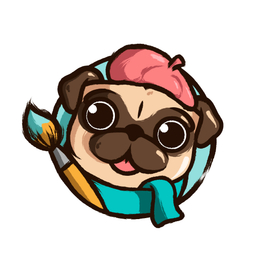 Пес художник