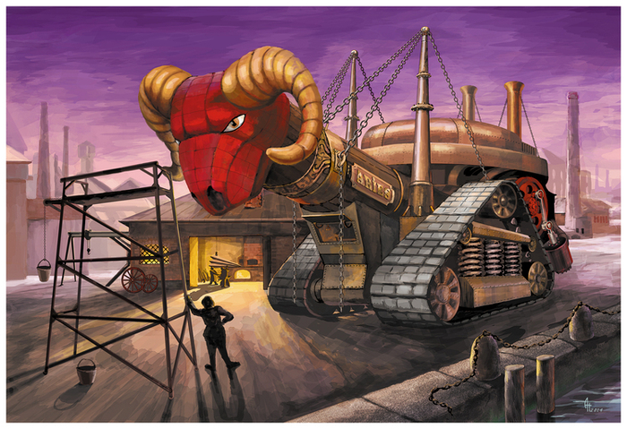 Знаки Зодиака.  Овен