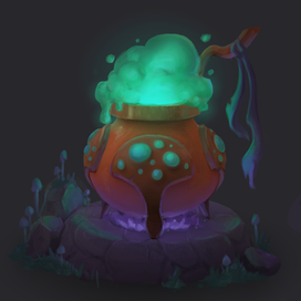 Котёл грибной ведьмы