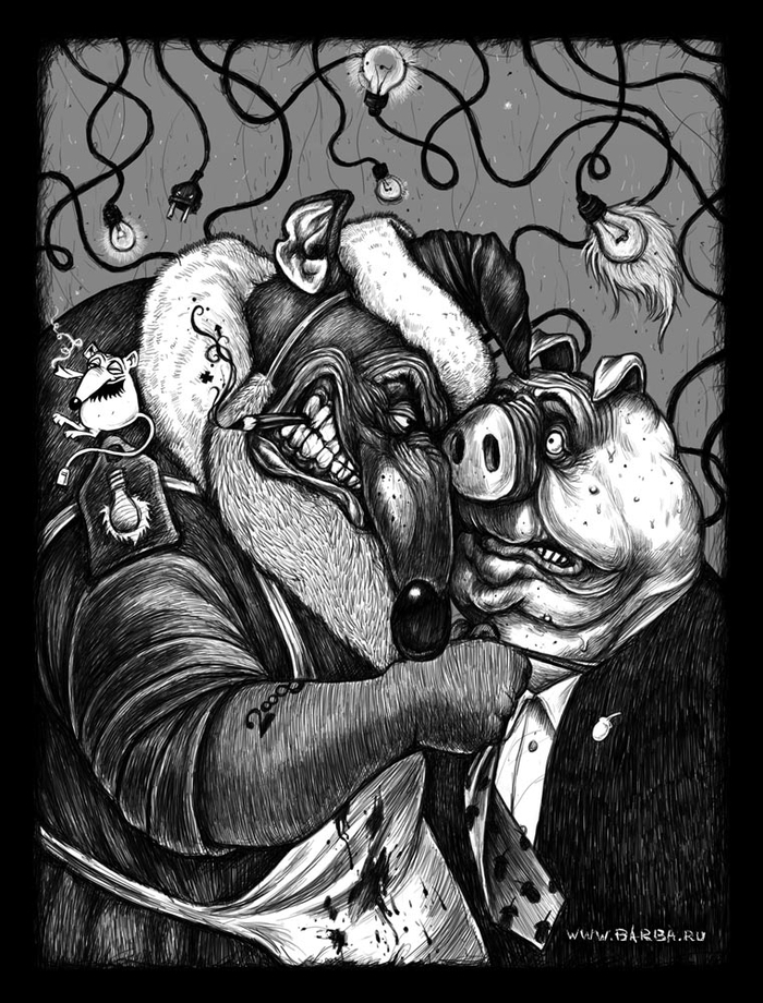 Новогодняя крыса беспощадна