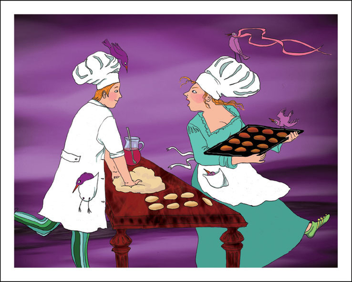 Пекари и птицы.