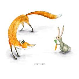 Лиса и заяц