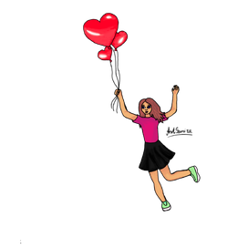 fly in the love ❤️  Art_Samira