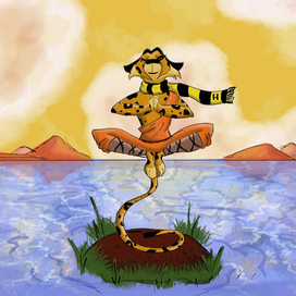 Леопард из Пуффендуя. Артмарафон: "Анимаги в Хогвартсе"