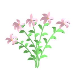 Букет розовых цветов