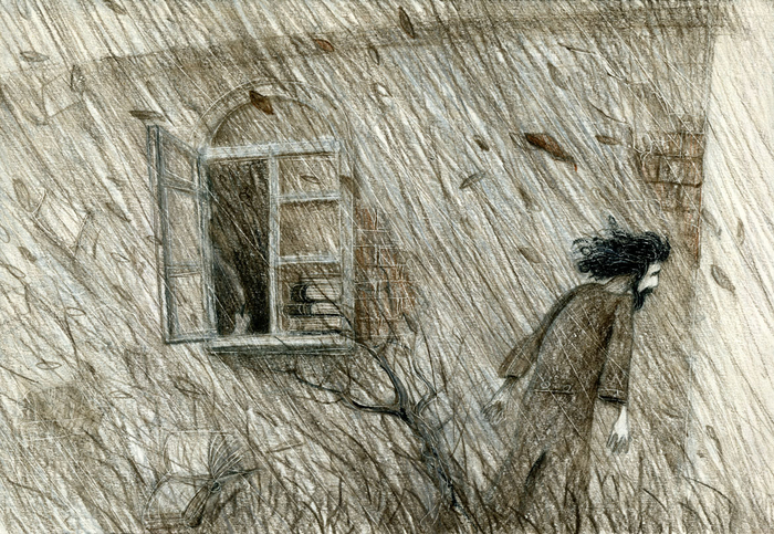 Иллюстрация к рассказу Антона Чехова "Пари"