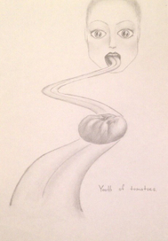 Плакат реклама кетчупа