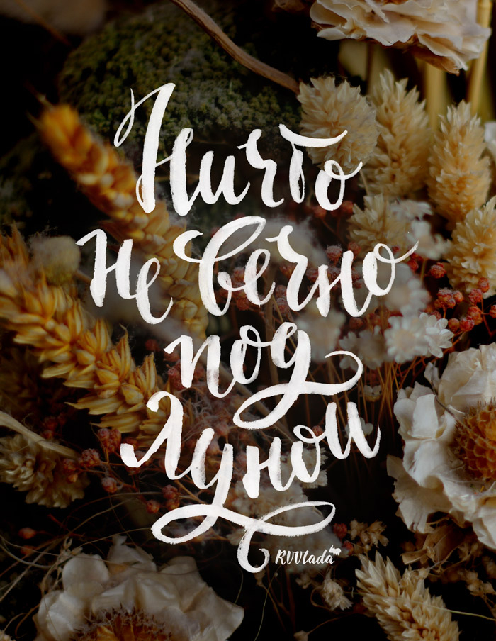 Ничто не вечно под луной