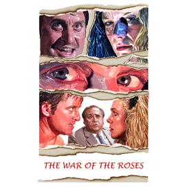 "The war of the Roses" movie poster